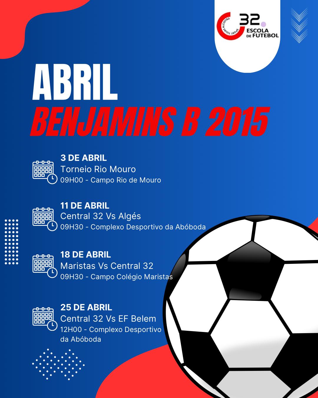 Benjamins B 2015 — Central 32